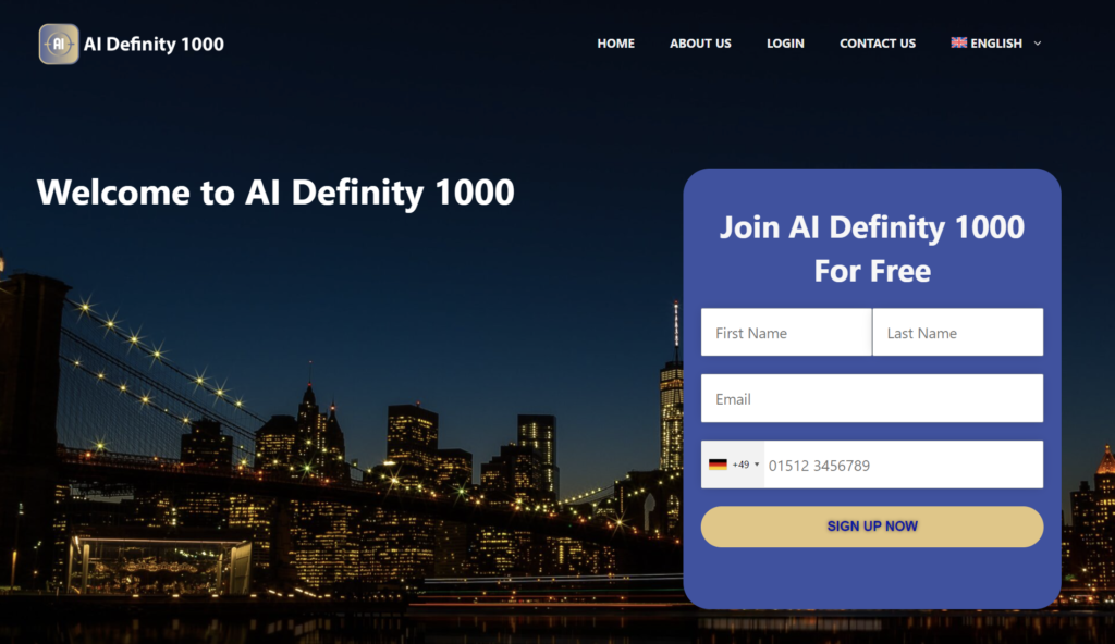 AI Difinity 1000 trading robot AI Difinity 1000 trading robot